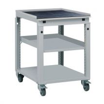 Kind - Carro aux. Ambulante an=605 1 balda / chapa le + caoutchouc