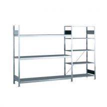 Schulte Lagertechnik - Estantería de base easy-fix co prof:600 anc:2500