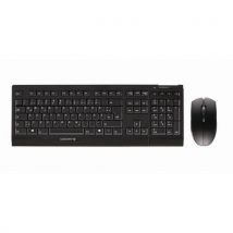 Cherry - Conjunto de teclado + ratón b-unlimited jd-0400 qwerty negro