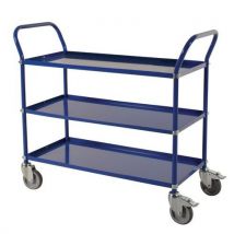 Kongamek - Carro de 3 plataformas carga 400 kg 1080 x 4 450 x 980 mm