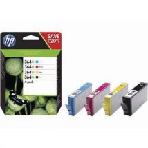 HP - Cartucho de tinta - 364 - cmjn - 540 y 750 páginas - hp