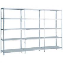 Schulte Lagertechnik - Estantería de partida con acabado de epoxi quick-fix 2000x1000 prof.: 600 mm