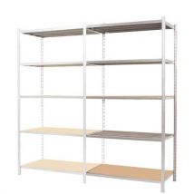 Manorga - Kit adicional 5 niveles combi-fix 2000x1250x600 galvanizado