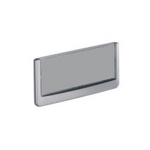 Durable - Placa de puerta click sign 149x52.5 mm gris