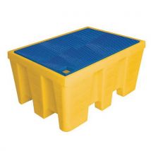 EMP - Cubeta colectora 2 bidones 450 l enrejado is plastique