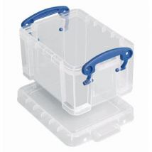 Really Useful Products - Cajas de organización con tapa transparente de 03 l