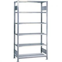 Schulte Lagertechnik - Estantería de partida 1 cara aristo-clip 2000x300x1300 cincada