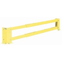 Travesaño Telescópico 900-1350mm Acero Amarillo - Refuerzo para Racks - Mottez