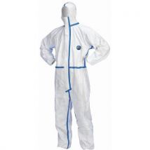Tyvek DuPont - Mono desechable tyvec 600 plus - xl - protección tipo 5 y 6 blanco