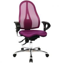 Topstar - Silla de oficina ergonómica sitness violeta