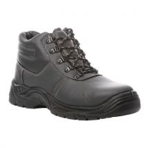 Coverguard - Calzado de seguridad agate cuero negro 35 alto s3