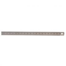 Regla inox semirrígida 30x08 mm 2 caras 500 - Manutan