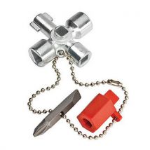 Knipex - Llave universal armarios eléctricos y sistemas cierre 44 mm