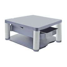 Fellowes - Soporte para monitor premium plus gris/grafito