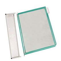 Djois Made By Tarifold - Soporte mural siguiente con 10 fundas a4 verde rtes