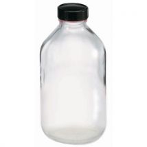 Frasco de cristal con abertura alt:2005 cap.:1000 ml - Manutan