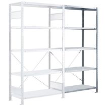 Schulte Lagertechnik - Elemento adicional easy-fix una cara 2000x1000x500 galvanizado