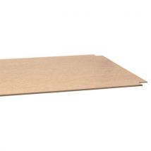 Manorga - Opción de parte inferior de la balda en isobois dim.= 1 m x 300 mm x 32 mm