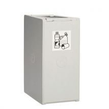 Var - Cubo de basura plástico modular recogida un elemento 40l
