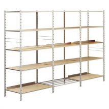 Manorga - Estantería de base combi-flip cap. Máx. B.:250 kg prof.: 600 mm