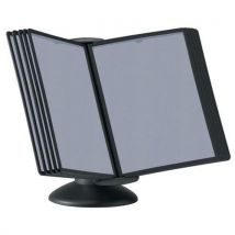 Durable - Soporte para escritorio giratorio sherpa motion color negro