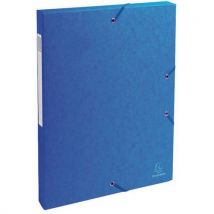 Exacompta - Caja clasificadora azul respaldo 25