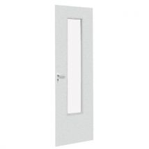 Puerta dob batiente 1/2 acrist h=3m ancho 2m c tants blancs - Manutan