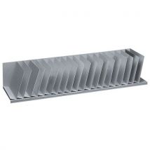 Paperflow - Clasificador 20 casillas inclinadas l=112 cm gris