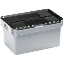 Curtec - Caja estándar con tapa integra cap.:45 l altut:238 mm