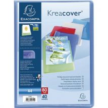 Exacompta - Protegedocumentos 80 vistas pp (en lotes de 10 unidades)