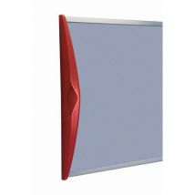 Planorga - Placa de porta pyxis a5 rojo