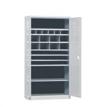 Kind - Armario de taller gris claro alxf=1950x540mm 28 cases