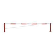 Croso - Barrera pivotante con pletina largo=5m al=1m m