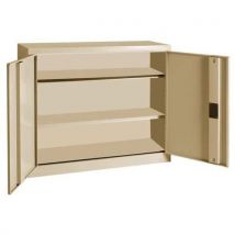 Acial - Armario con puertas batientes beis dim. 120 x 100