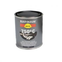 Rust-Oleum - Pintura para altas temperatura col:negro pdrrec:10-12 m²