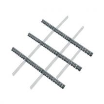 Lista - Set de separadores para cajones: 150x918 mm 18 casillas