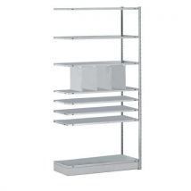 Schulte Lagertechnik - Elemento adicional easy-fix una cara 3000x1000x800 galvanizado