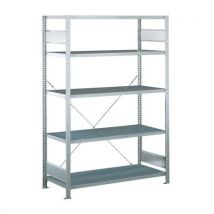 Schulte Lagertechnik - Elemento de partida easy-fix una cara 2500x1300x400 galvanizado