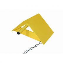 Mottez - Sujeción rueda camión con asa amarilla 410x245x180 mm