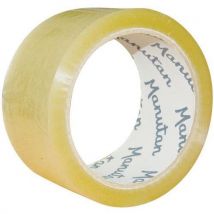 Manutan Expert - Rollo de adhesivo 48 mm x 66 m transparente