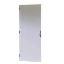 Puerta batiente simple maciza melaminada alt. 3030 mm blanco - Manutan
