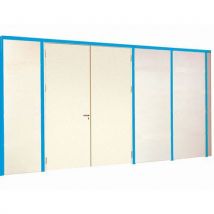 Panel p.corred 2m panel liso al=301 2m colo nts bleus - Manutan