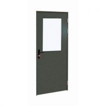 Puerta simp batiente acrist 3000x1000 - col ris anthracite - Manutan