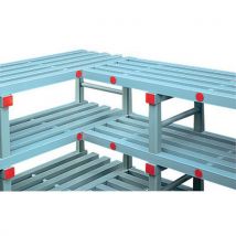 Rea Kunststof - Ángulo para estantería poly-store anchura: 1500 mm carga máxima: 300 kg
