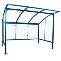Abri Plus - Refugio para bicicletas city azul módulo simple anchura: 25