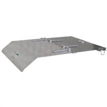 Bauer - Tapa para contenedor basculant tipo:bkm 200 col:plata