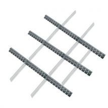 Lista - Set de separadores para cajones: 300x918 mm 18 casillas