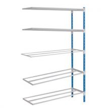 Manorga - Extensión de estantería cap. Máx. B.:122 kg prof.:300 mm
