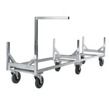 Kongamek - Carro para material largo l 2800 x an 608 x al 700 mm