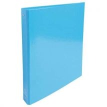 Exacompta - Carpeta 4 anillas cartón iderama lomo 30 mm azul claro